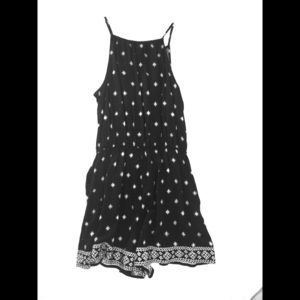 Black and White old navy romper. Worn once